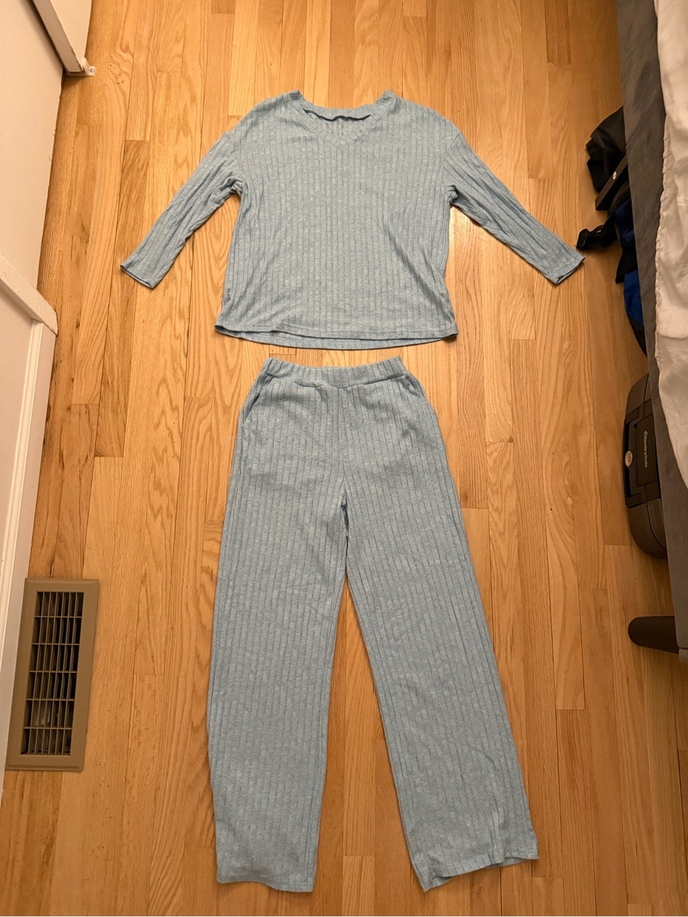 Light Blue Two-Piece Set